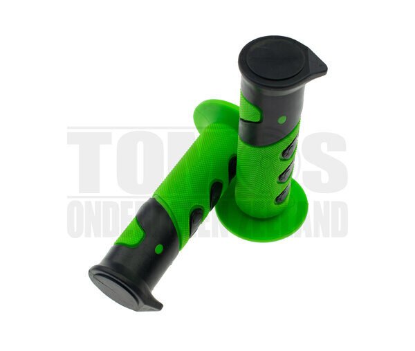 Handvatset MKX Cross 922X zwart / groen 22mm / 24mm