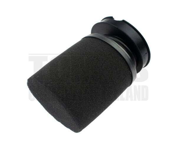 Powerfilter luchtfilter schuim 56mm / 60mm zwart racing Dellorto SHA