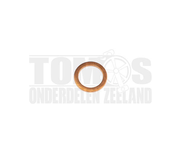 Tomos Koper ring oliepomp spruitstuk banjo bovenkant 6x10mm