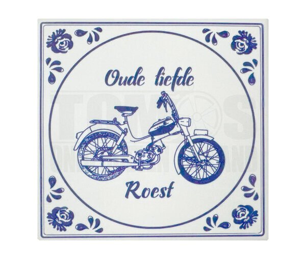 Tomos Tegel delfts blauw oude liefde roest 15x15cm 2L / 3L / 4L