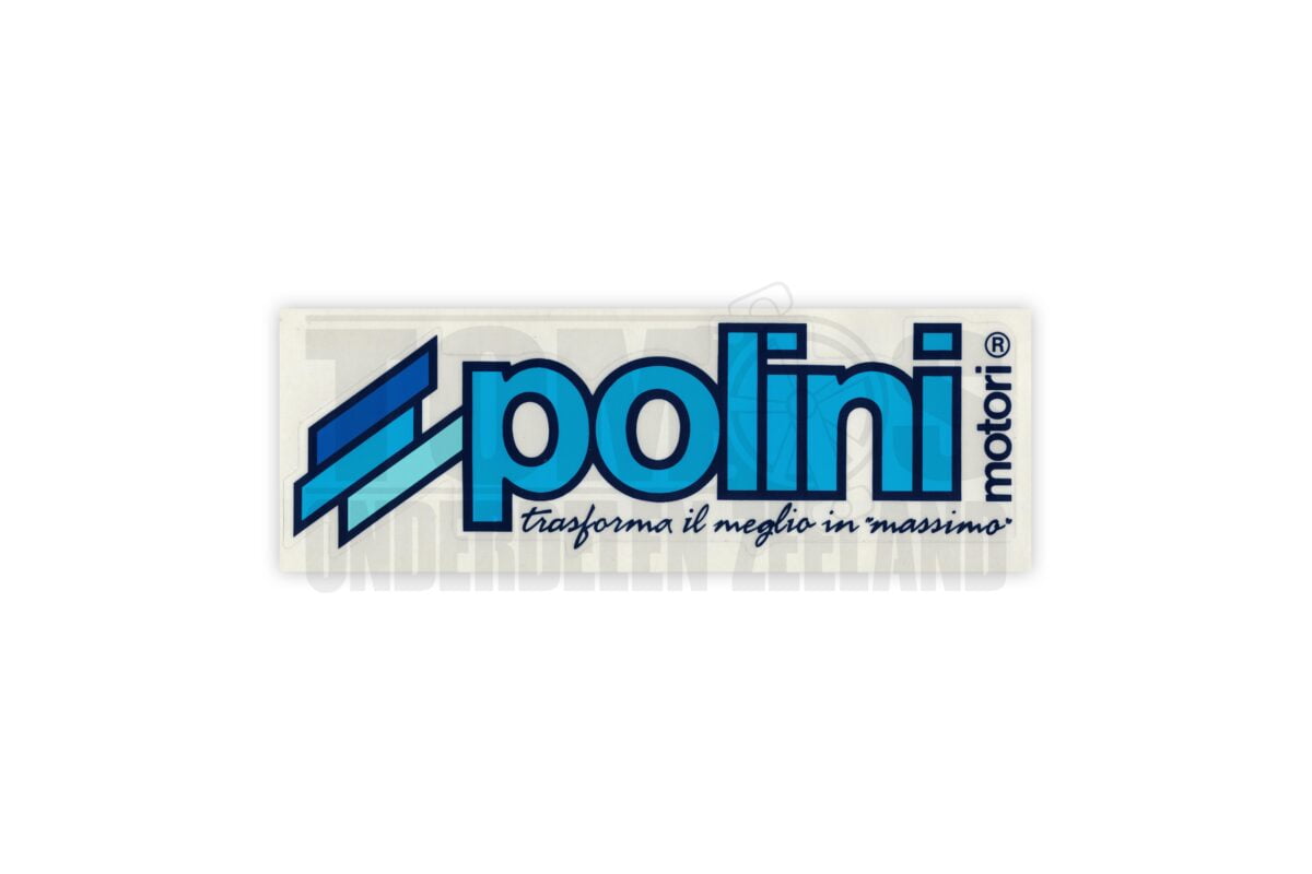 Sticker Polini 12x4cm