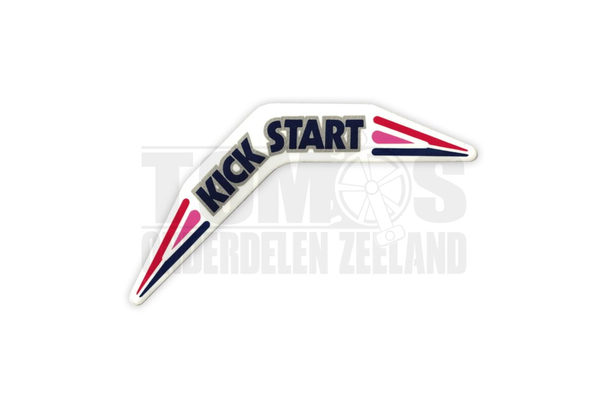 Tomos Sticker standaard kickstartdeksel Automatic A3