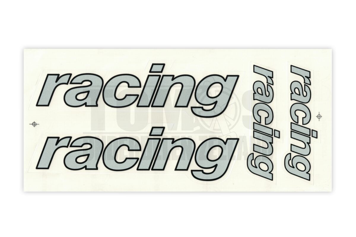 Stickerset Racing 4-delig universeel