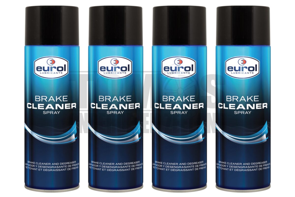 Eurol Remmenreiniger brake cleaner spray 500ml 4 stuks