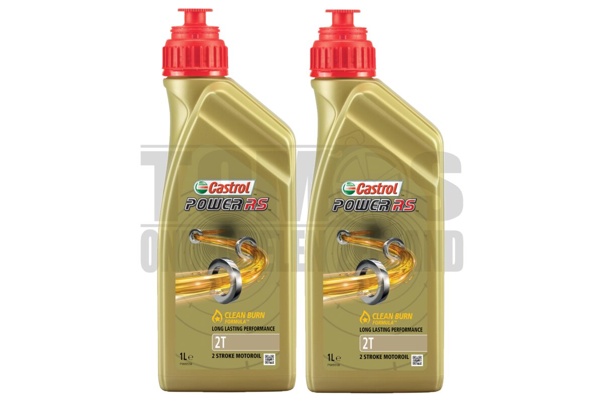 Castrol 2-takt olie Power 1 RS 1 liter (mengsmering) 2 stuks