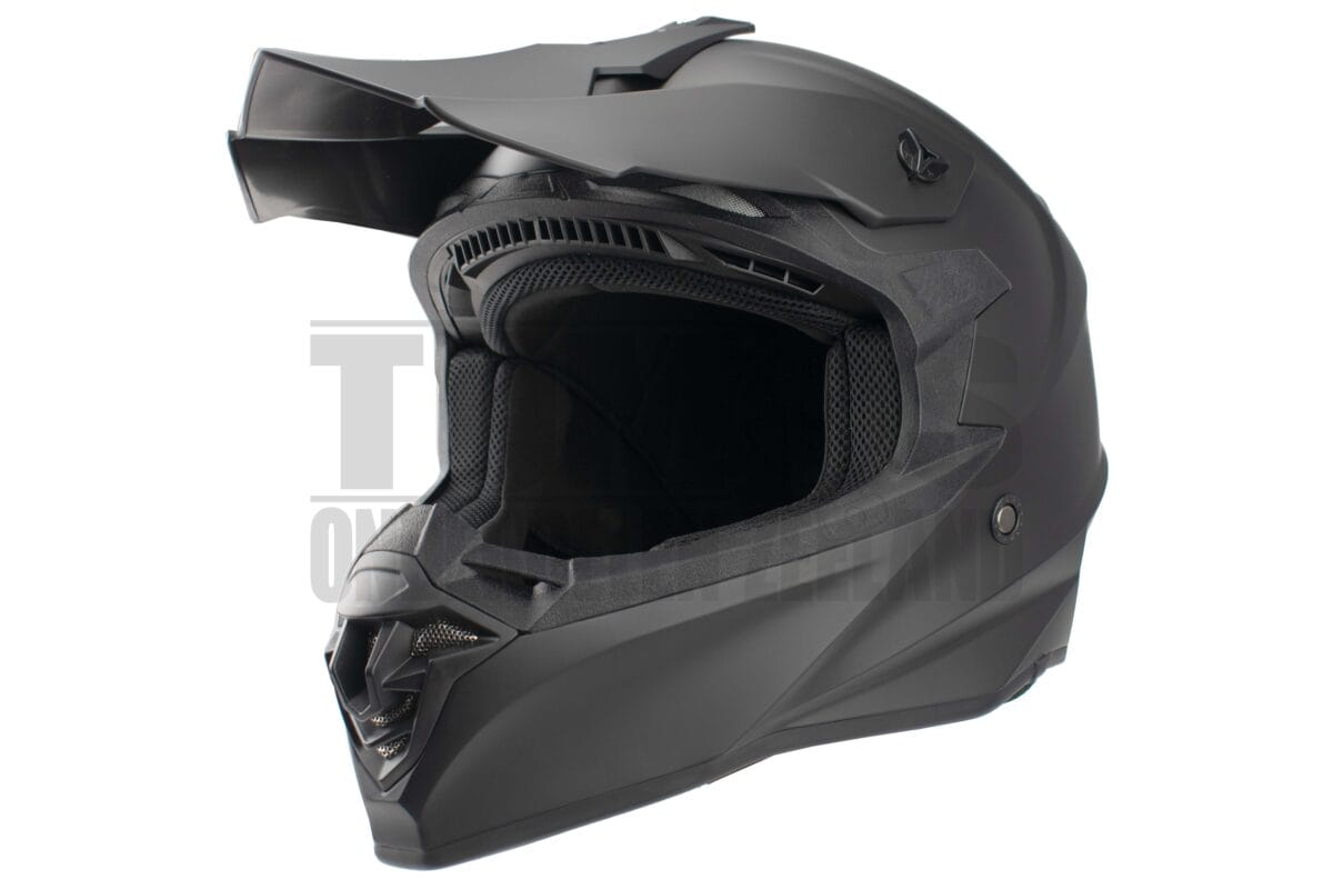 Helm Vito Crosshelm Tivoli mat zwart