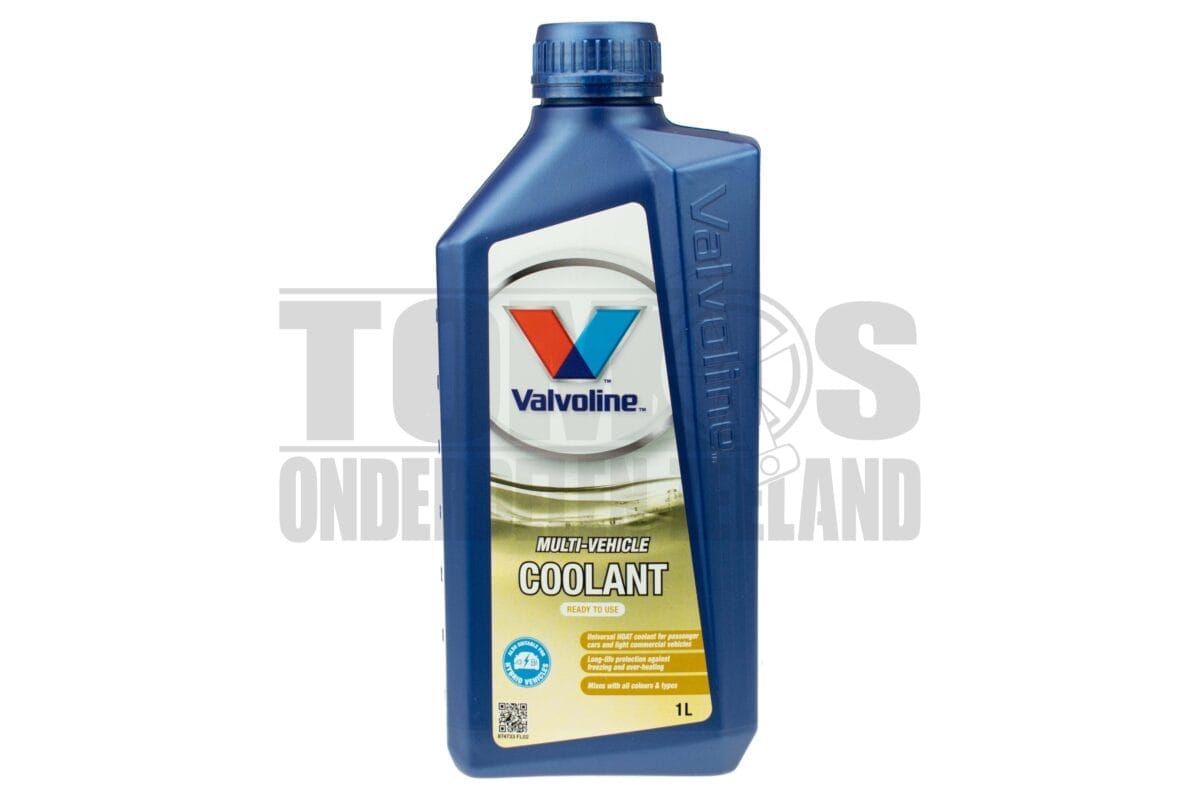 Koelvloeistof Coolant -36°C blauw 1 liter Valvoline