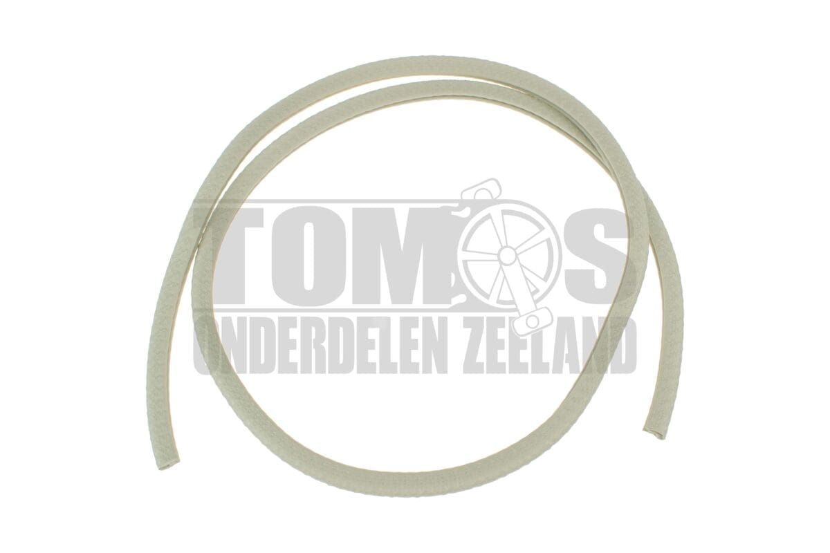 Tomos Sierstrip tank / frame rubber kantafwerkprofiel wit universeel