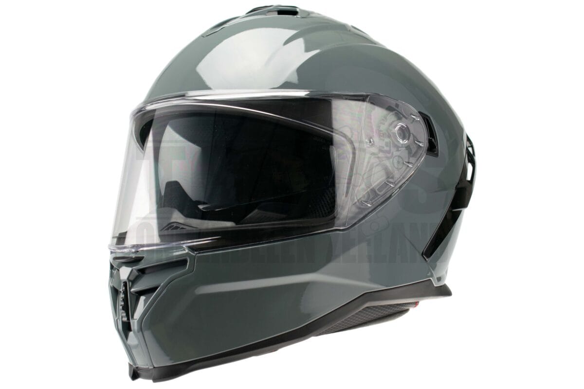 Helm Vito Integraalhelm met zonnevizier Presto nardo gray glans grijs