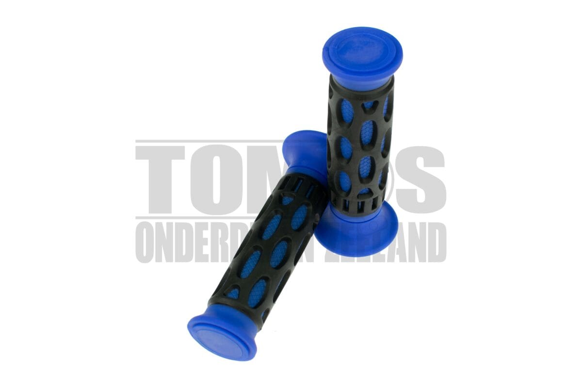 Handvatten Two Tone zwart / blauw 22mm / 24mm