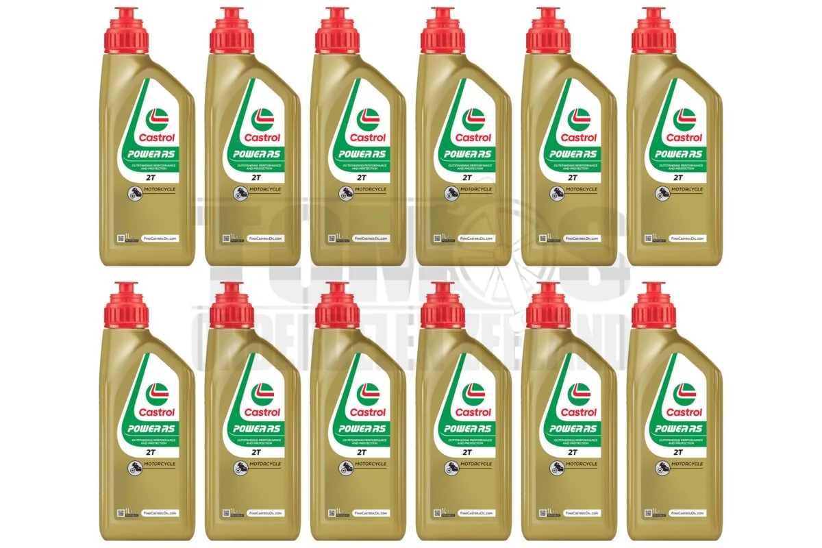 Castrol 2-takt olie Power 1 RS 1 liter (mengsmering) 12 stuks