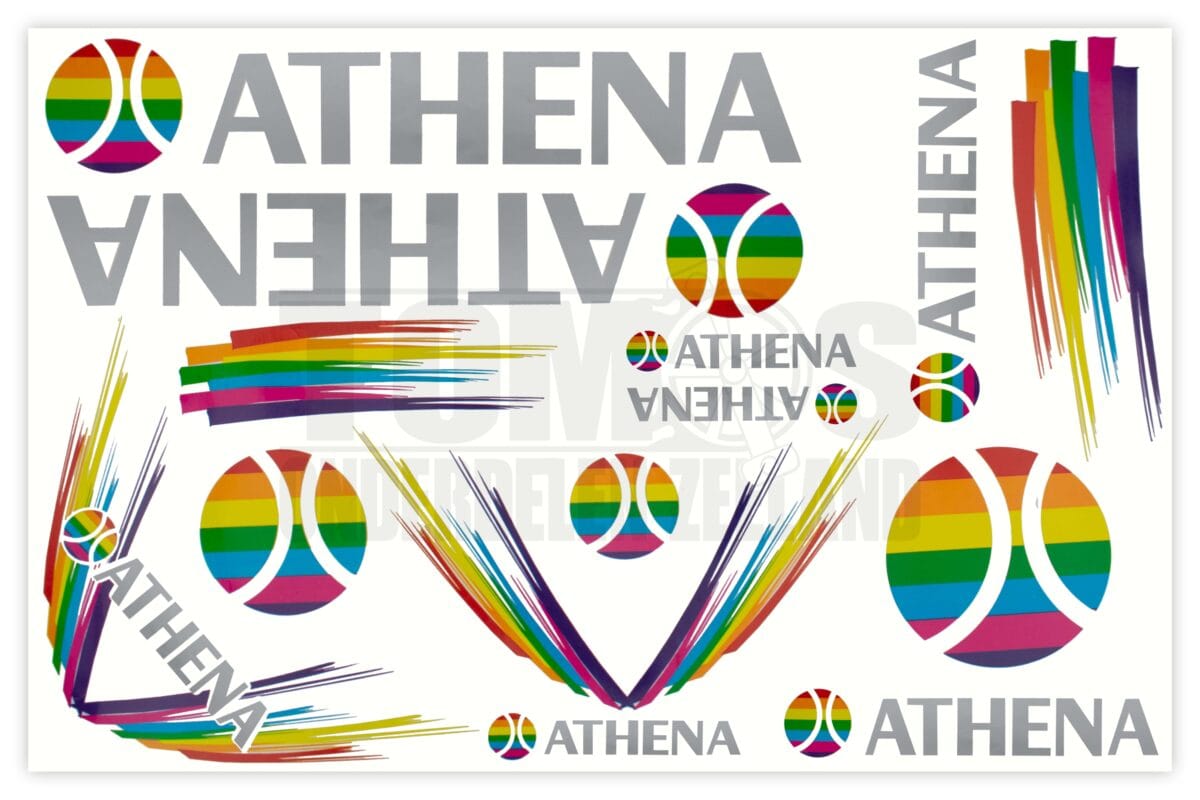 Stickerset Athena 13-delig